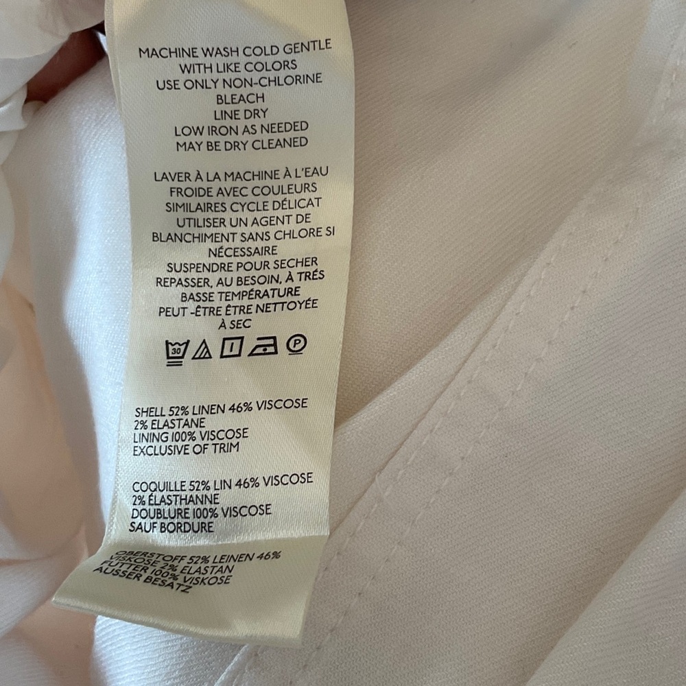 NWT Maeve Colette Cream Long Pencil Skirt - Picture 8 of 9